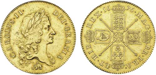 1676 five guineas