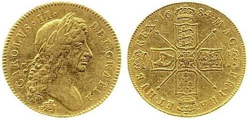 1684 five guineas