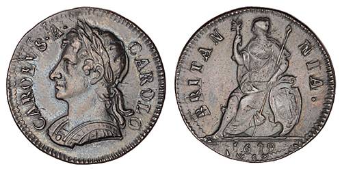 1679 farthing