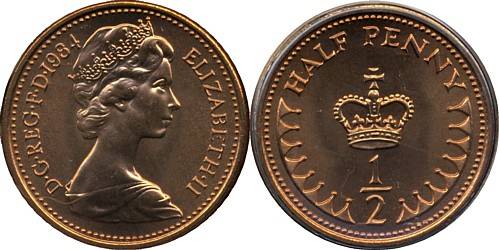 1984 halfpenny