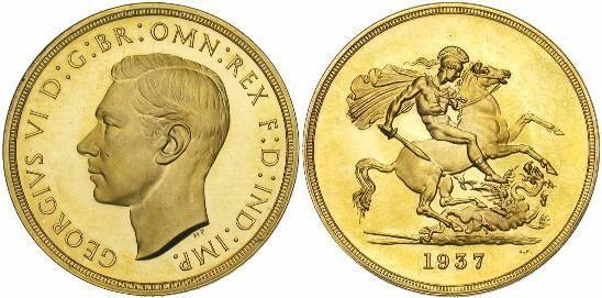 1937 five pounds