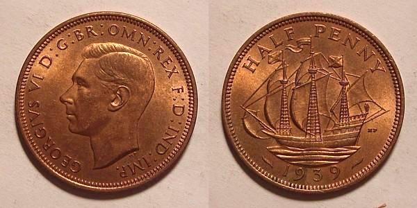 1939 halfpenny