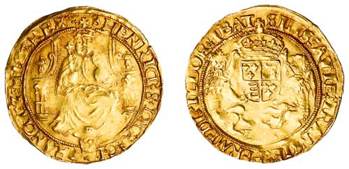 Henry VIII half sovereign