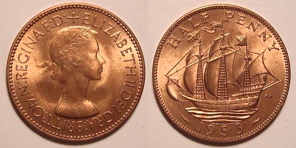 1953 halfpenny