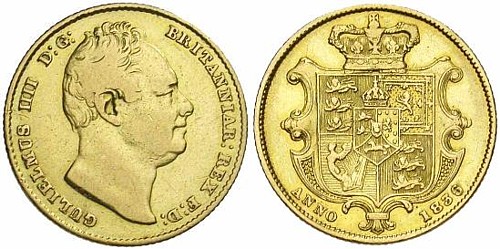 1836 sovereign