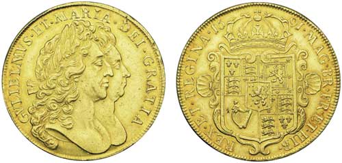 1691 five guineas